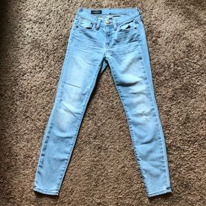 J Crew Toothpick Skinny Jeans